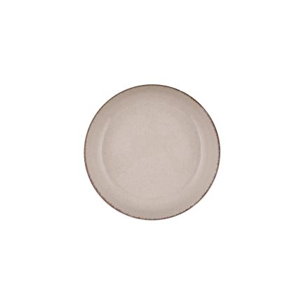 16-teiliges Geschirrset beige/Porzellan