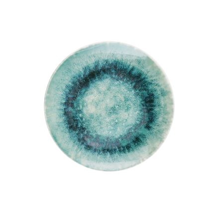 18-teiliges Geschirrset, blau, Porzellan