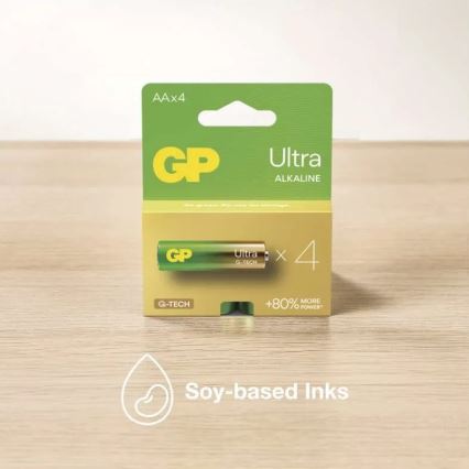 2 pz Batteria alcalina C GP ULTRA 1,5V