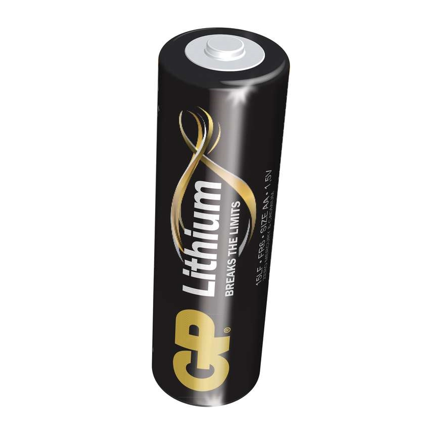 2 Stk. Lithiumbatterien AA GP LITHIUM 1,5V