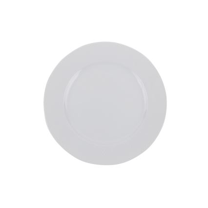 24-teiliges Geschirrset weiß/Porzellan