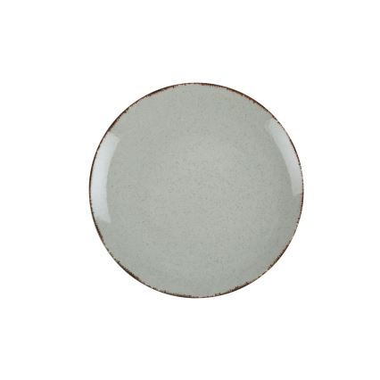 24-teiliges Tafelservice, grün/Porzellan