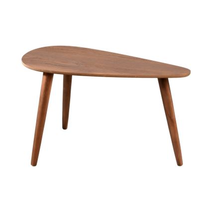 2er-Set Couchtisch SOLE 60/80x30/40 cm Nussbaum
