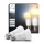 2er-Set dimmbare LED-Leuchtmittel Philips Hue WHITE AMBIANCE E27/6W/230V 1000-20000K