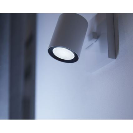 2er-Set dimmbares LED-Leuchtmittel Philips Hue WHITE AMBIANCE GU10/4,2W/230V 2200-6500K + Hue bridge