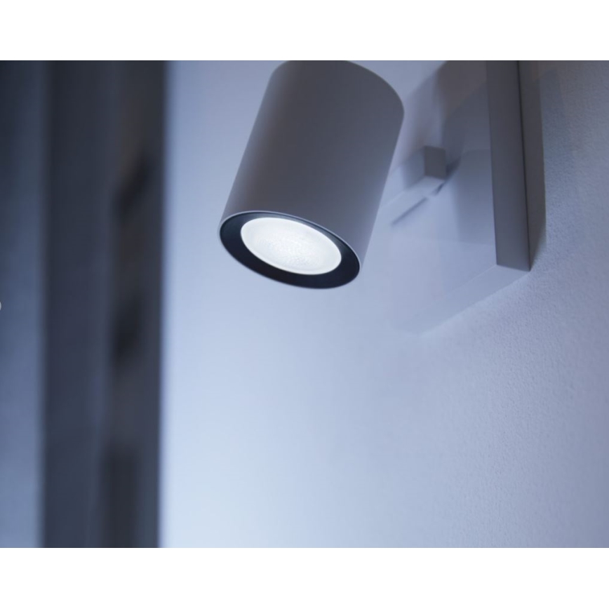 2er-Set dimmbares LED-Leuchtmittel Philips Hue WHITE AMBIANCE GU10/4,2W/230V 2200-6500K + Hue bridge