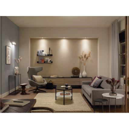 2er-Set dimmbares LED-Leuchtmittel Philips Hue WHITE AMBIANCE GU10/4,2W/230V 2200-6500K + Hue bridge