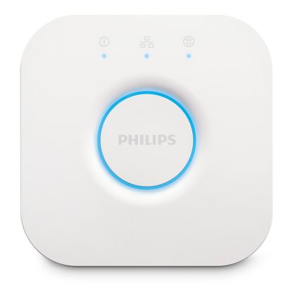 2er-Set dimmbares LED-Leuchtmittel Philips Hue WHITE AMBIANCE GU10/4,2W/230V 2200-6500K + Hue bridge