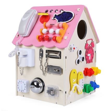 2Kids Toys - Activity tavola casa rosa