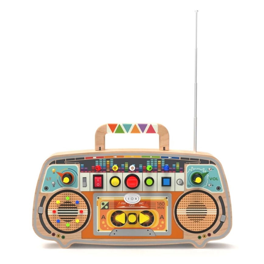 2Kids Toys - Aktivitätsbrett FM-Radio 3xAAA