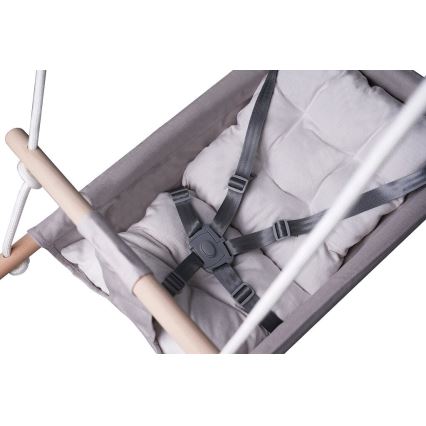 2Kids Toys - Altalena tessile per i più piccoli grigio