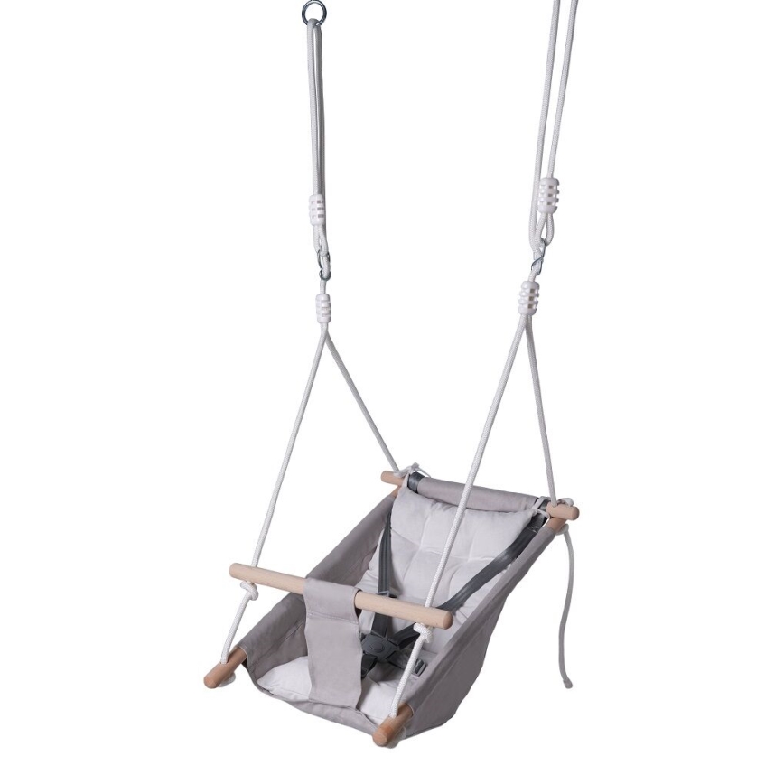 2Kids Toys - Altalena tessile per i più piccoli grigio