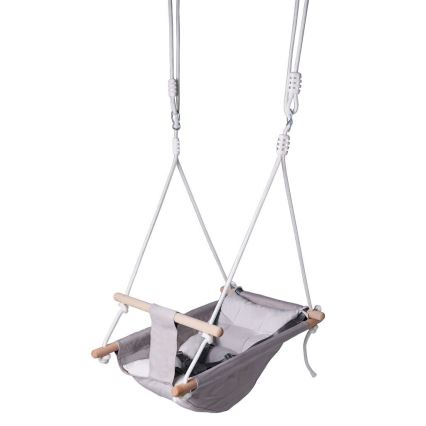 2Kids Toys - Altalena tessile per i più piccoli grigio