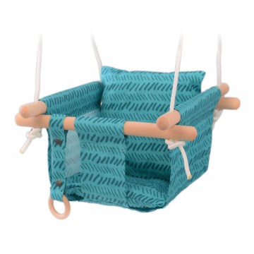 2Kids Toys - Balançoire textile pour enfants turquoise