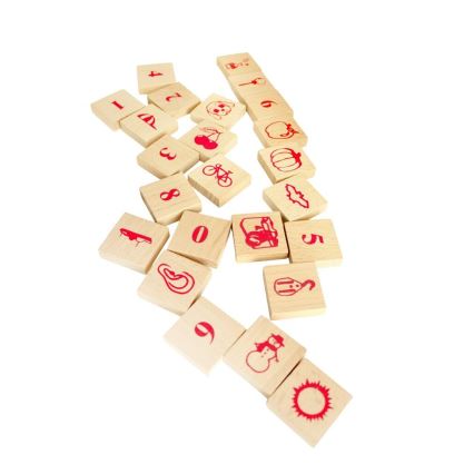 2Kids Toys - Blocs de construction en bois naturel, lot de 220 pièces