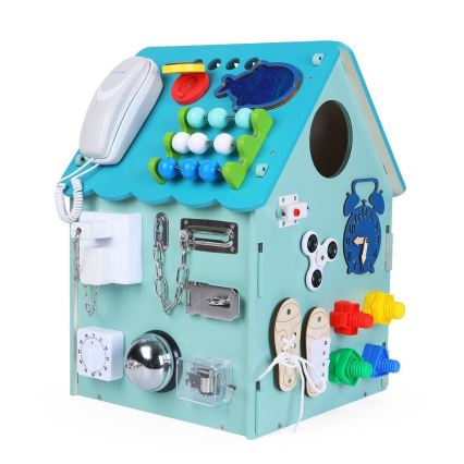 2Kids Toys - Casetta con attività blu