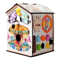 2Kids Toys - Casetta con pannello attività bianca
