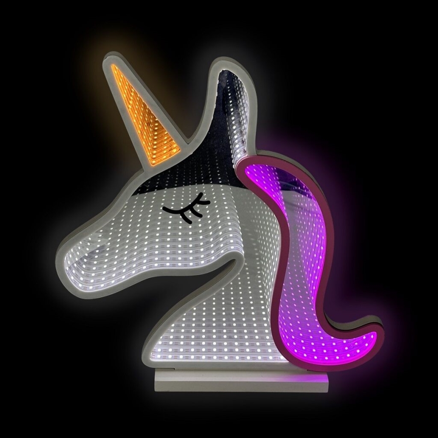 2Kids Toys - Décoration de table néon licorne LED/5W/USB