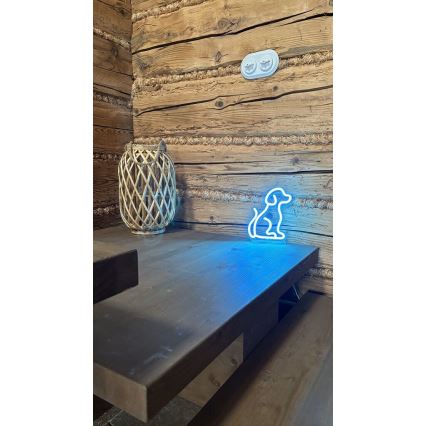 2Kids Toys - Decorazione da tavolo LED effetto neon LED/5W/USB - Cane