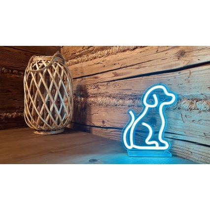 2Kids Toys - Decorazione da tavolo LED al neon LED/5W/USB cane