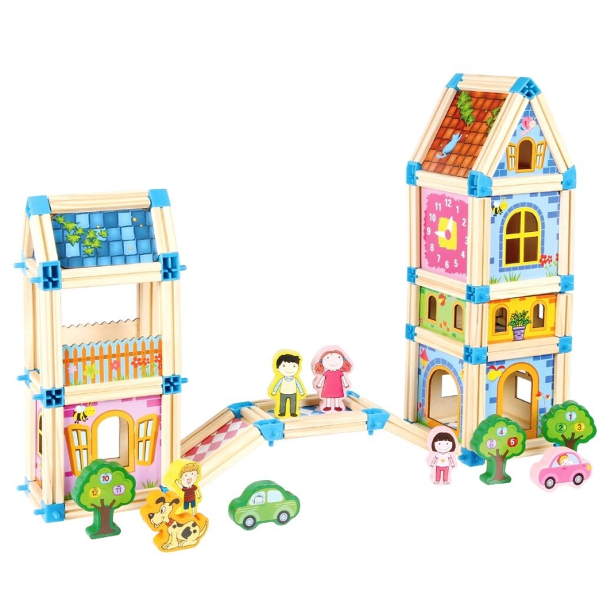 2Kids Toys - Holzbaukasten Schloss