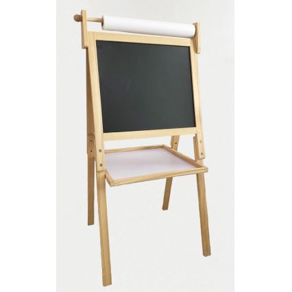 2Kids Toys - Lavagna magnetica bifacciale in legno
