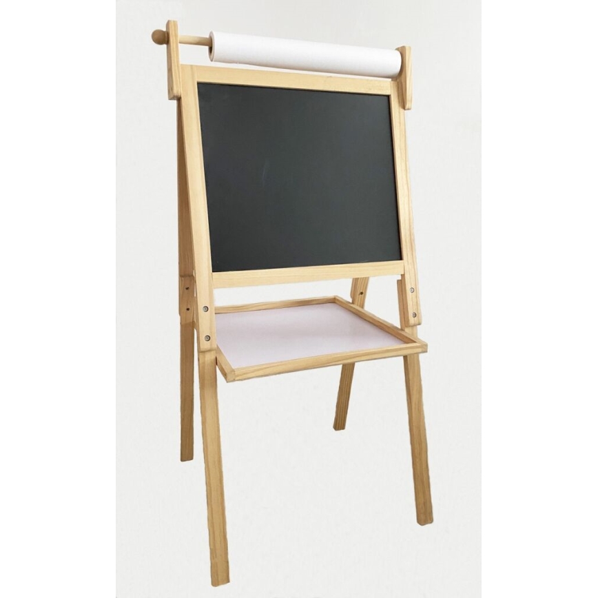 2Kids Toys - Lavagna magnetica bifacciale in legno