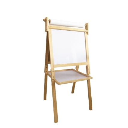 2Kids Toys - Lavagna magnetica in legno doppia faccia