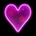 2Kids Toys - LED Decorazione murale al neon LED/5W/USB cuore