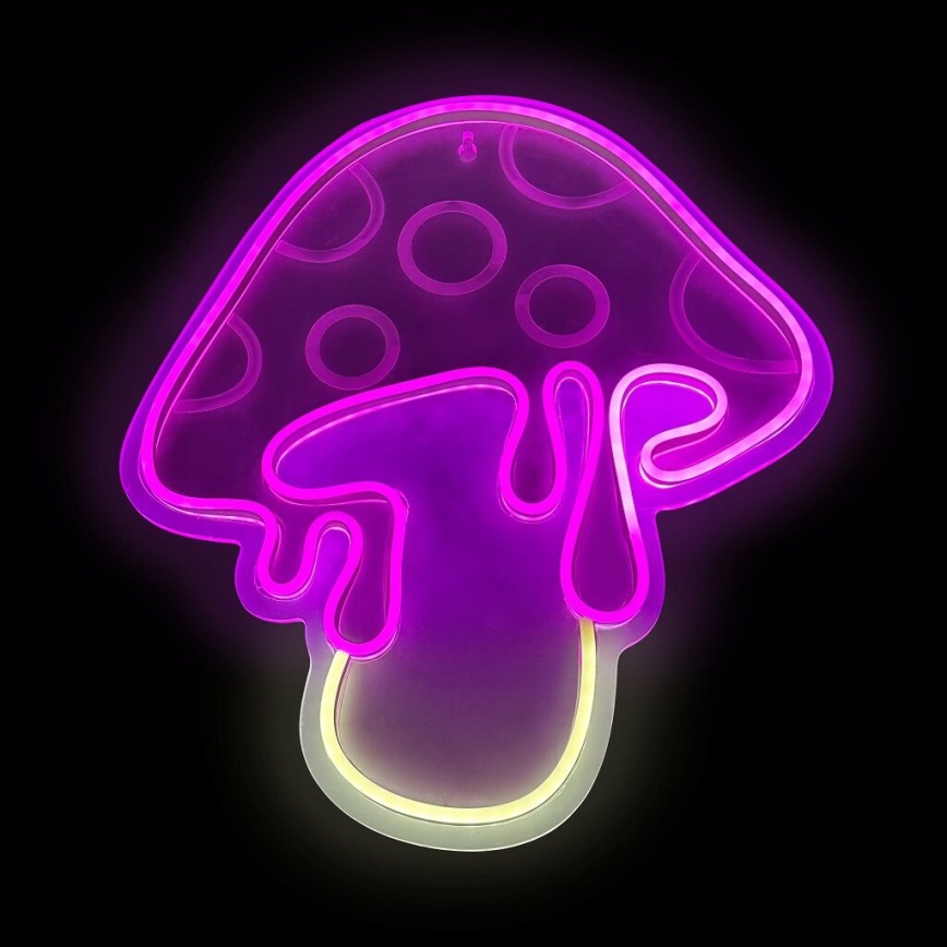2Kids Toys - LED Decorazione murale al neon LED/5W/USB fungo