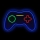 2Kids Toys - LED Decorazione murale al neon LED/5W/USB gamepad