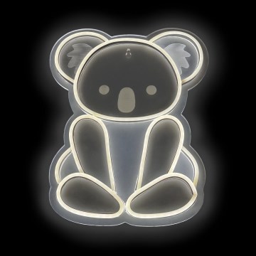 2Kids Toys - LED Decorazione murale al neon LED/5W/USB koala