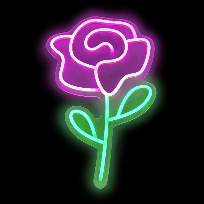 2Kids Toys - LED Decorazione murale al neon LED/5W/USB rosa
