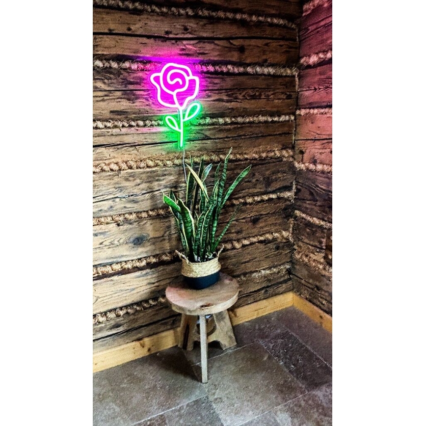 2Kids Toys - LED Decorazione murale al neon LED/5W/USB rosa