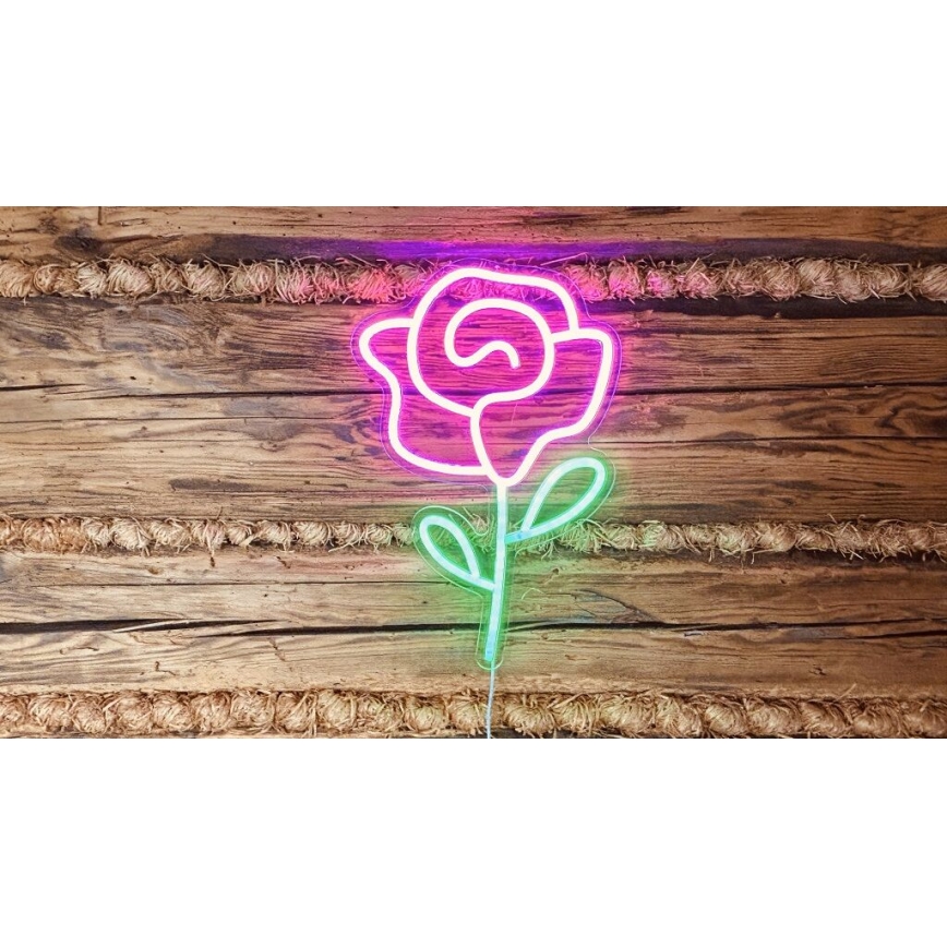 2Kids Toys - LED Decorazione murale al neon LED/5W/USB rosa