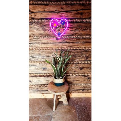 2Kids Toys - LED-Neon-Wanddekoration LED/5W/USB Herz