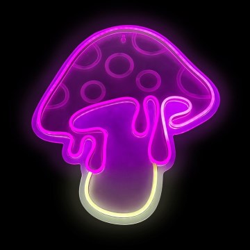2Kids Toys - LED-Neon-Wanddekoration LED/5W/USB Pilz