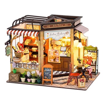 2Kids Toys - Miniatura della casetta Panetteria di Giulio 2xAAA