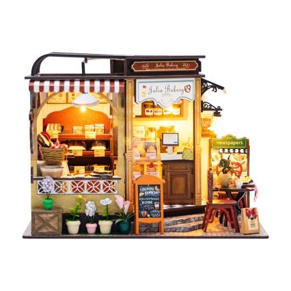 2Kids Toys - Miniatura della casetta Panetteria di Giulio 2xAAA