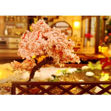 2Kids Toys - Miniatura della casetta Villa Sakura elegante 2xAAA