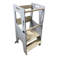 2Kids Toys - Mitwachsender Lernturm grau