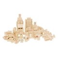 2Kids Toys - Naturbelassene Holzwürfel, 220 Stück