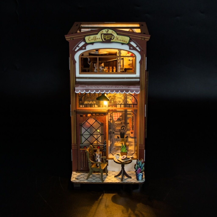 2Kids Toys - Puzzle 3D LED Fermalibri Caffetteria 2xAAA