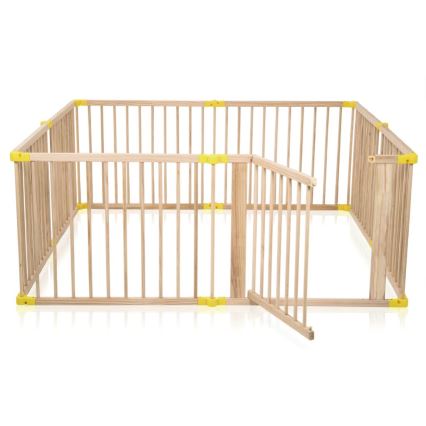 2Kids Toys - Recinto in legno per bambini XXL 210x210 cm beige