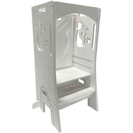 2Kids Toys - Torre didattica Gatto con scivolo e lavagna
