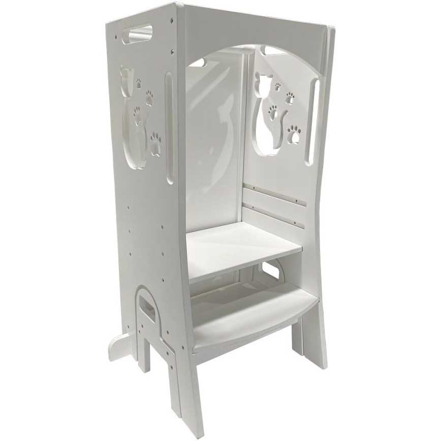 2Kids Toys - Torre didattica Gatto con scivolo e lavagna