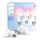 3er-Set dimmbare LED-Lampen Philips Hue White And Color Ambiance Essential E27/8W/230V 2200-6500K