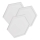 3er-Set dimmbares LED RGBIC+CCT-Panel - LED-Erweiterung/1,8W/230V Wi-Fi Tuya