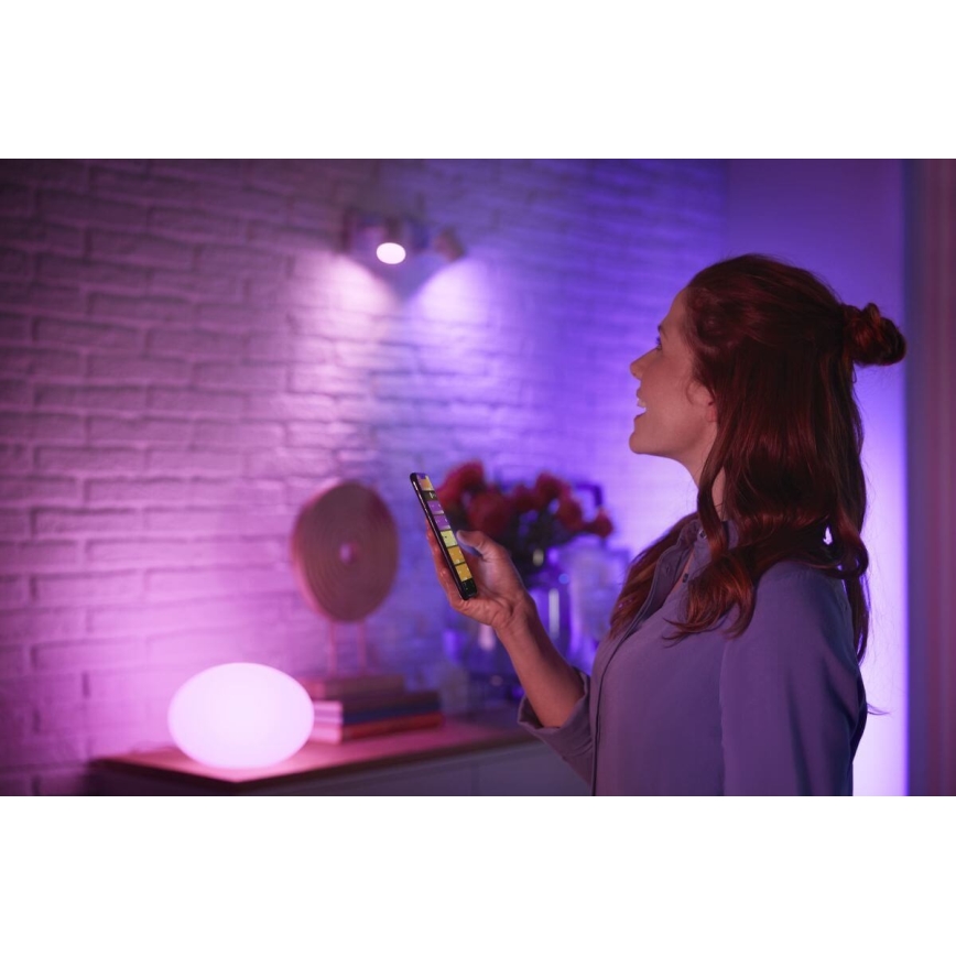 3er-Set dimmbare LED-Lampen Philips Hue White And Color Ambiance Essential E27/8W/230V 2200-6500K