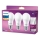 3er-Set Philips LED-Lampe A60 E27/13W/230V 2700K